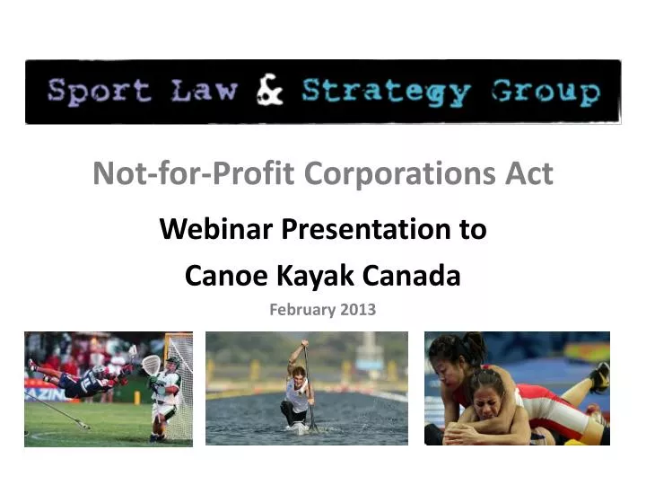 not for profit corporations act