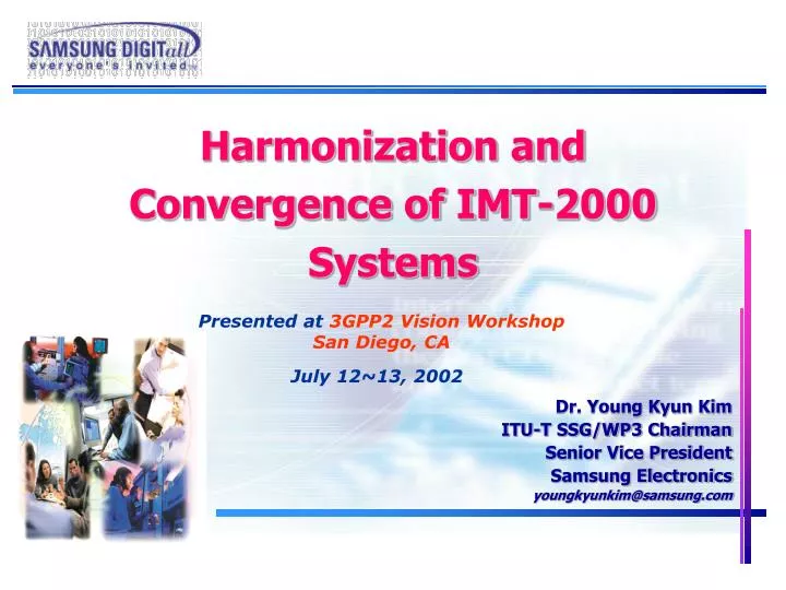 harmonization and convergence of imt 2000 systems