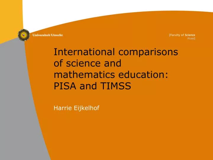 international comparisons of science and mathematics education pisa and timss