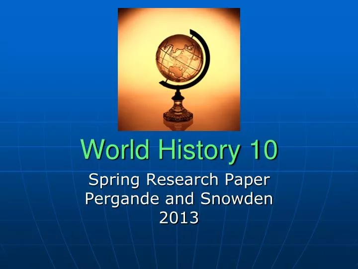 world history 10