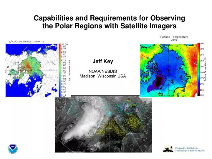 capabilities and requirements for observing the polar regions with satellite imagers