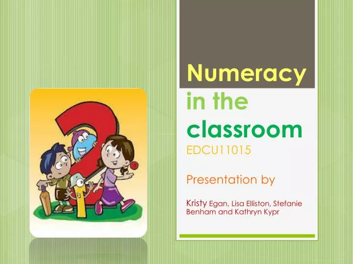 numeracy in the classroom edcu11015