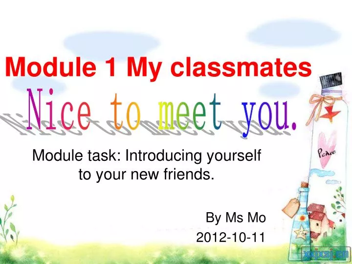 module 1 my classmates