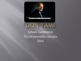 don tami