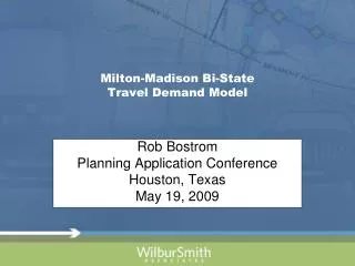 milton madison bi state travel demand model