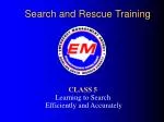 PPT - SEARCH AND RESCUE PowerPoint Presentation, Free Download - ID:5375807