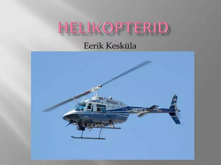 helikopterid