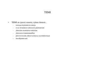 tiimi