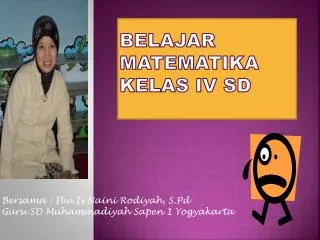 belajar matematika kelas iv sd