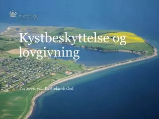 kystbeskyttelse og lovgivning