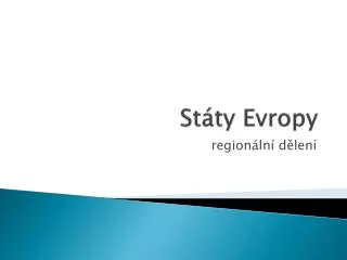 st ty evropy