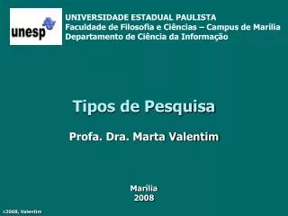 tipos de pesquisa