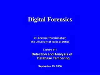 digital forensics
