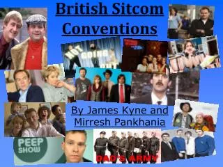 British Sitcom Conventions