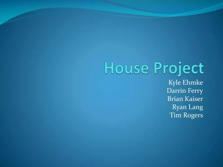 house project