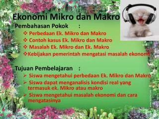 ekonomi mikro dan makro