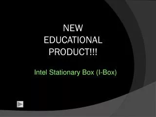 NEW EDUCATIONAL PRODUCT!!!