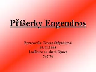 p erky engendros