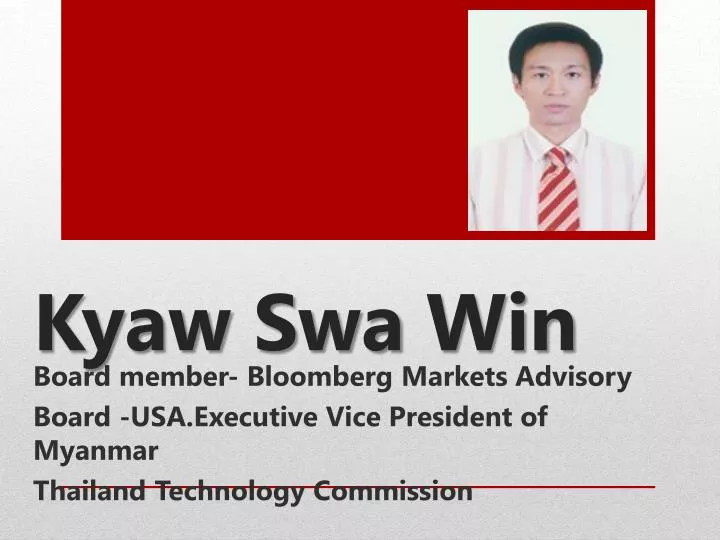 kyaw swa win