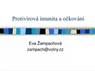 protivirov imunita a o kov n