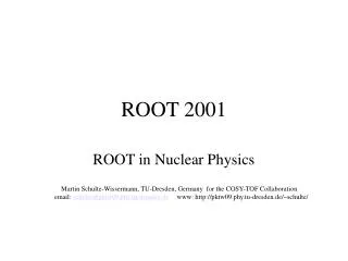 ROOT 2001