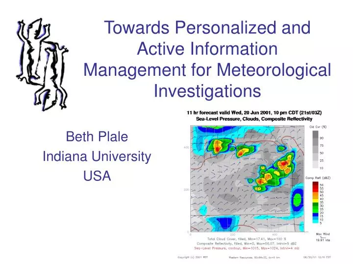 towards personalized and active information management for meteorological investigations