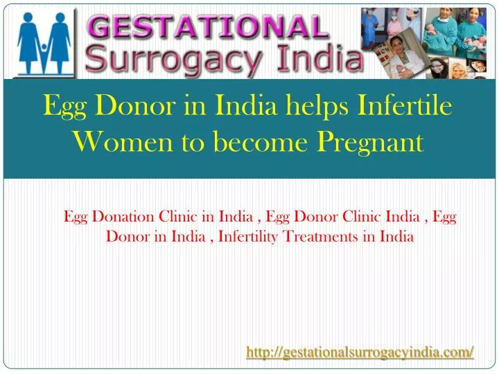 egg donor in india helps infertile women to become pregnant