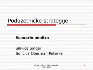 poduzetni ke strategije