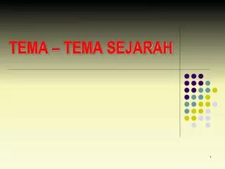 tema tema sejarah
