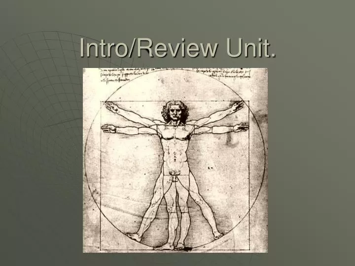 intro review unit