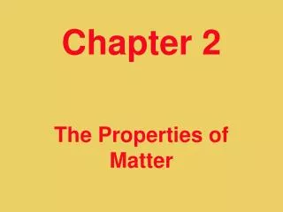 Chapter 2