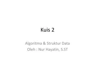 kuis 2