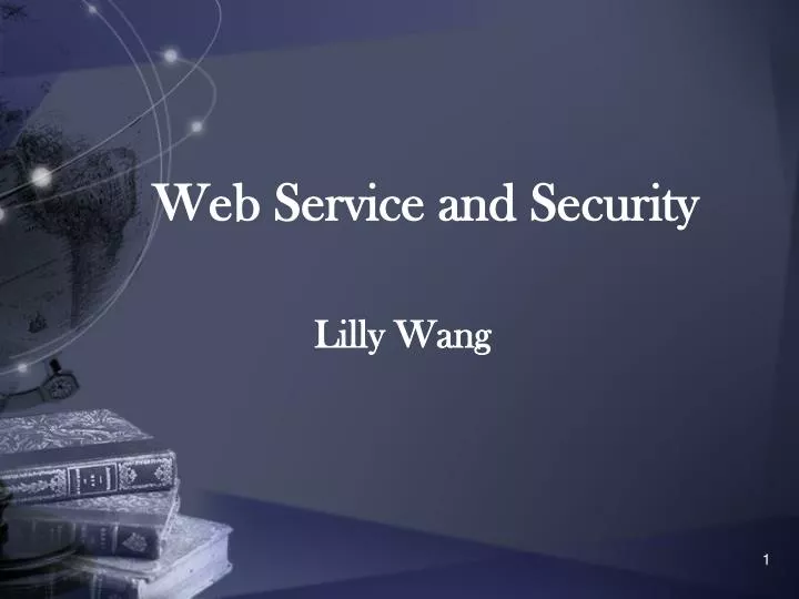 web service and security