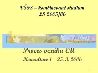 v fs kombinovan studium ls 2005 06