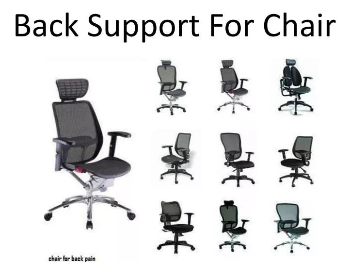 back support for chair