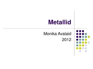 metallid