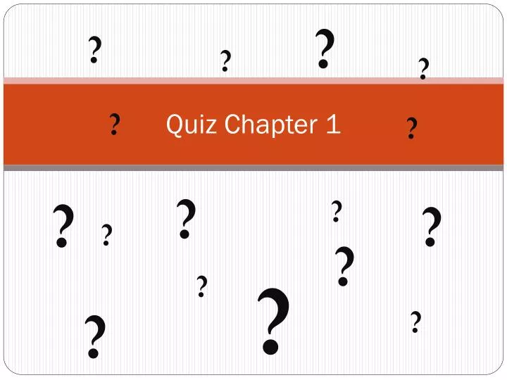quiz chapter 1