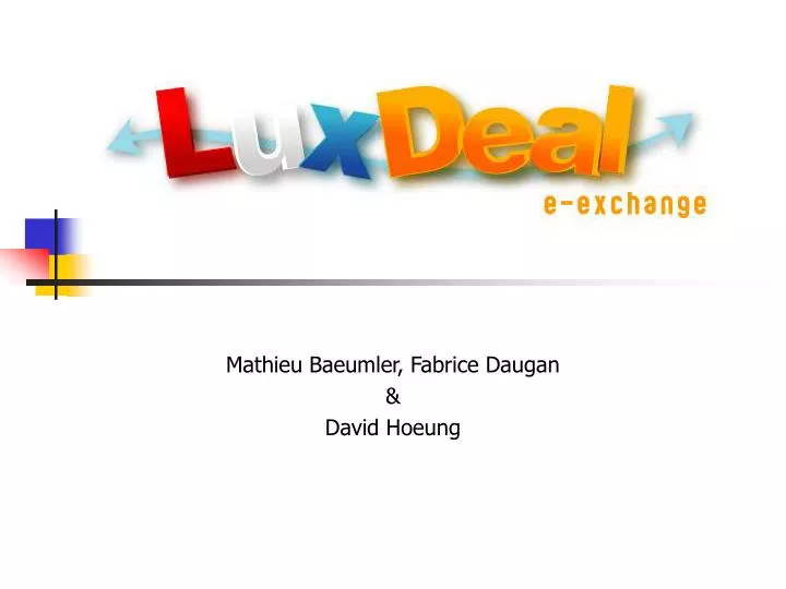 projet luxdeal