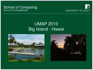 UMAP 2010 Big Island - Hawai