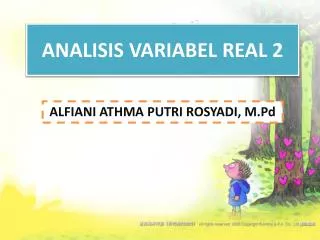 analisis variabel real 2