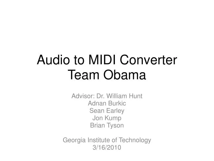 audio to midi converter team obama