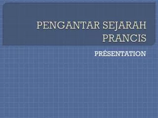 pengantar sejarah prancis