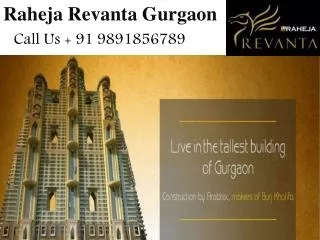 Raheja Revanta New Project Gurgaon
