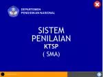 KTSP ( SMA) - slide 1