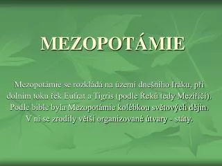 mezopot mie