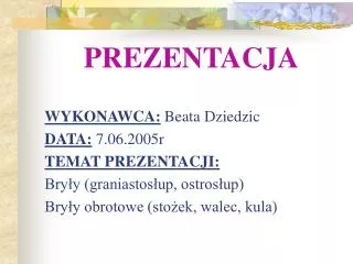 prezentacja