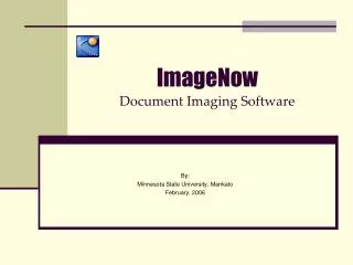 ImageNow Document Imaging Software
