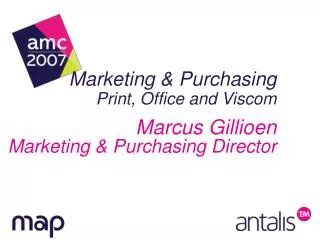 Marketing &amp; Purchasing Print, Office and Viscom
