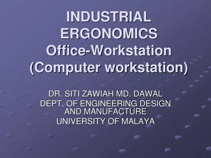 industrial ergonomics office workstation computer workstation