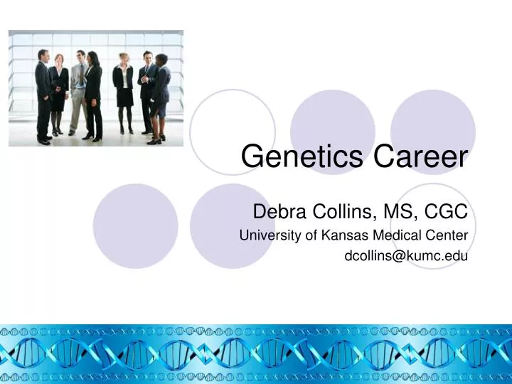 genetics career